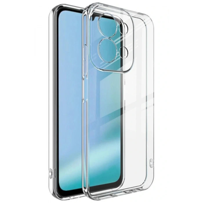 CPT05 Xiaomi Redmi 15C 4G Lüx Şeffaf Silikon - Şeffaf