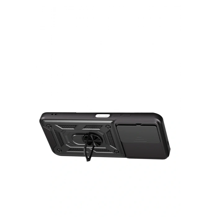 CPT05 Xiaomi Redmi 15C 4G Pars Lens Yüzüklü Silikon - Siyah