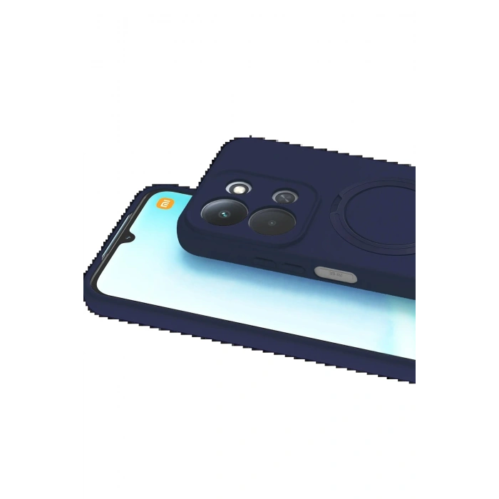 CPT05 Xiaomi Redmi 15C 4G Regal Magsafe Standlı Kapak - Lacivert