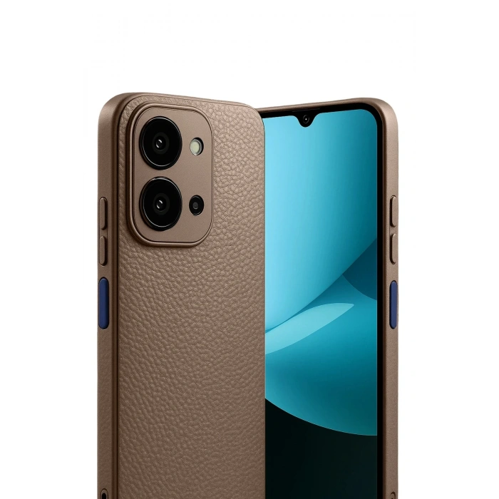 CPT05 Xiaomi Redmi 15C 4G Thermax Silikon Kılıf - Kahverengi