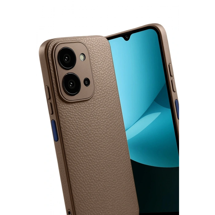 CPT05 Xiaomi Redmi 15C 4G Thermax Silikon Kılıf - Kahverengi