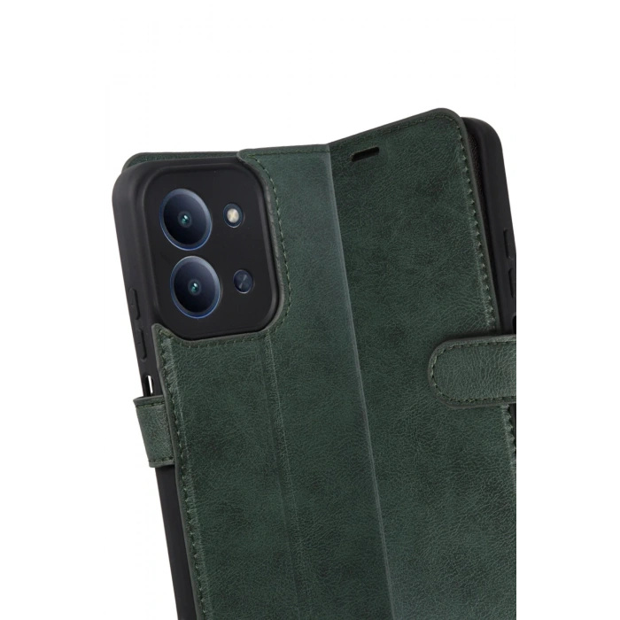 CPT05 Xiaomi Redmi 15C 4G Trend S Plus Kapaklı Kılıf - Yeşil