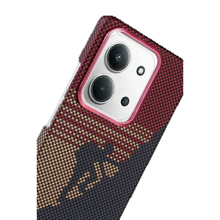 CPT05 Xiaomi Redmi 15C 4G Vega Magsafe Kapak - Kırmızı