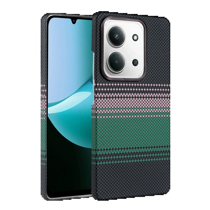 CPT05 Xiaomi Redmi 15C 4G Vega Magsafe Kapak - Yeşil