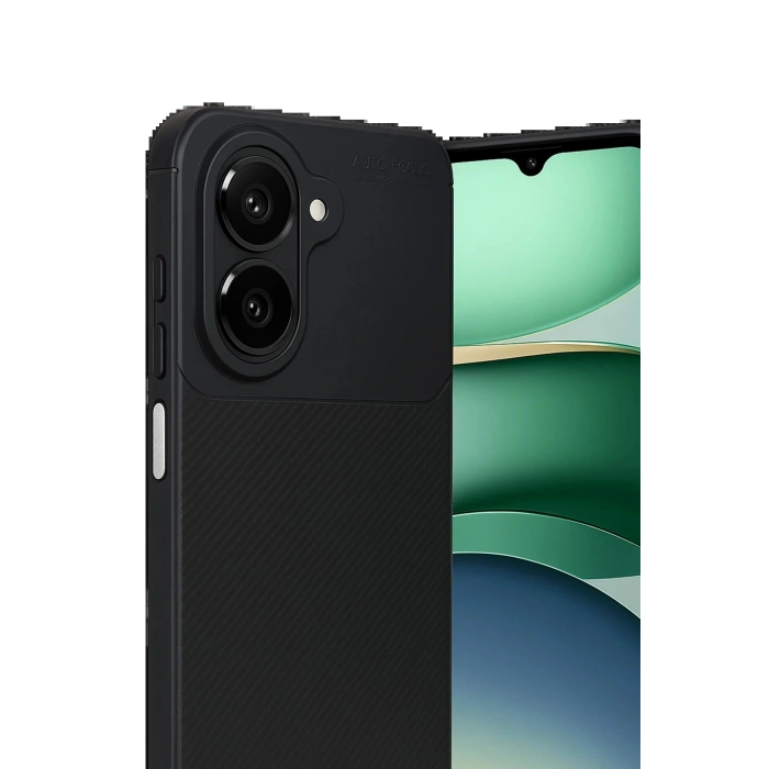 CPT05 Xiaomi Redmi A5 4G Auto Focus Karbon Kapak - Siyah