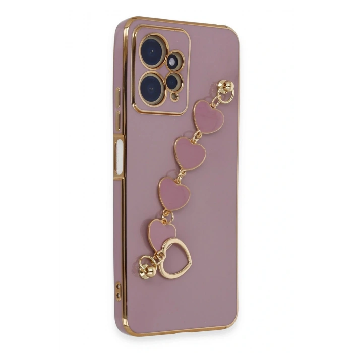 CPT05 Xiaomi Redmi Note 12 4G Kılıf Esila Silikon - Mor