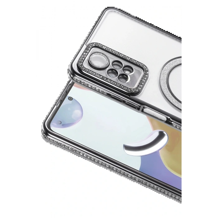 CPT05 Xiaomi Redmi Note 12 Pro 4G Joke Simli Magneticsafe Kılıf - Siyah