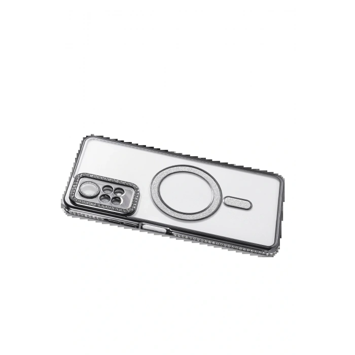 CPT05 Xiaomi Redmi Note 12 Pro 4G Joke Simli Magneticsafe Kılıf - Siyah