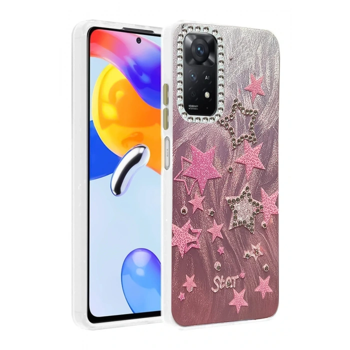 CPT05 Xiaomi Redmi Note 12 Pro 4G Kılıf Blade Aynalı Desenli Kapak - Desen 7