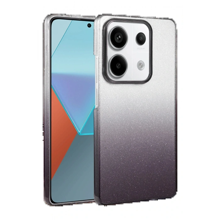 CPT05 Xiaomi Redmi Note 13 Pro 4G Glossy Kapak - Siyah