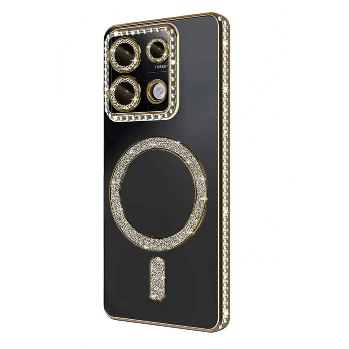 CPT05 Xiaomi Redmi Note 13 Pro 4G Joke Simli Magneticsafe Kılıf - Gold