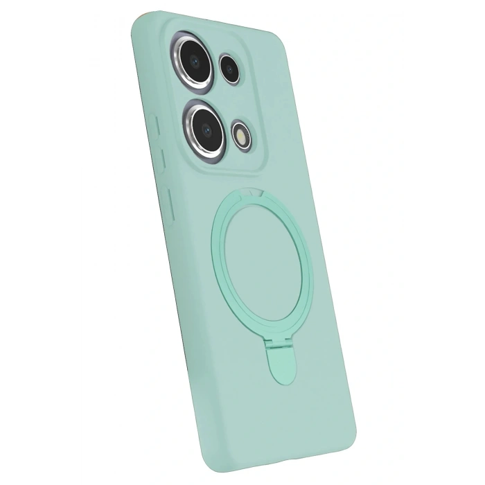 CPT05 Xiaomi Redmi Note 13 Pro 4G Regal Magsafe Standlı Kapak - Su Yeşili