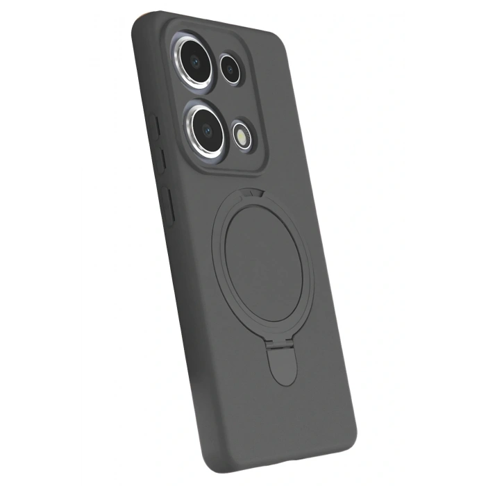 CPT05 Xiaomi Redmi Note 13 Pro 4G Regal Magsafe Standlı Kapak - Titan Gri