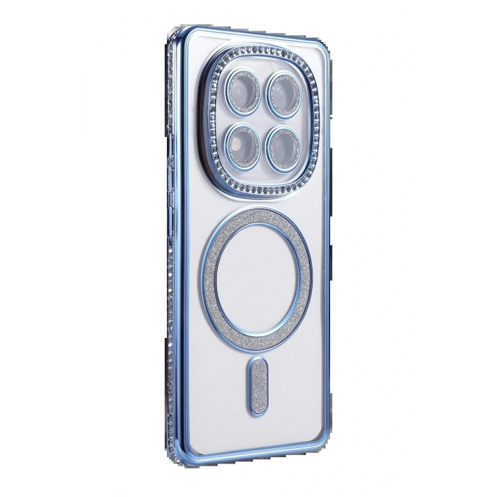 CPT05 Xiaomi Redmi Note 14 Pro 4G Joke Simli Magneticsafe Kılıf - Mavi