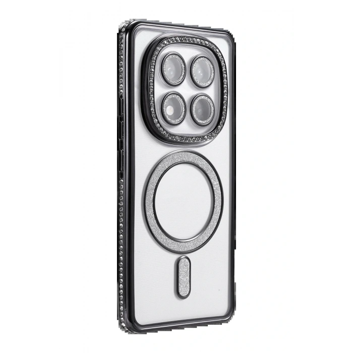 CPT05 Xiaomi Redmi Note 14 Pro 4G Joke Simli Magneticsafe Kılıf - Siyah