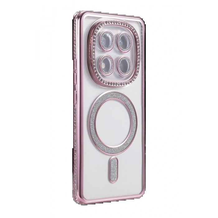 CPT05 Xiaomi Redmi Note 14 Pro 5G Joke Simli Magneticsafe Kılıf - Pembe