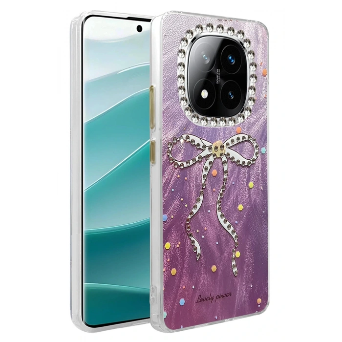 CPT05 Xiaomi Redmi Note 14 Pro 5G Kılıf Blade Aynalı Desenli Kapak - Desen 1