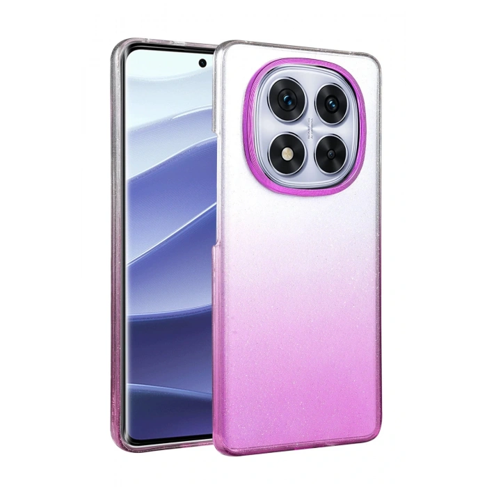 CPT05 Xiaomi Redmi Note 14 Pro Plus Glossy Kapak - Mor