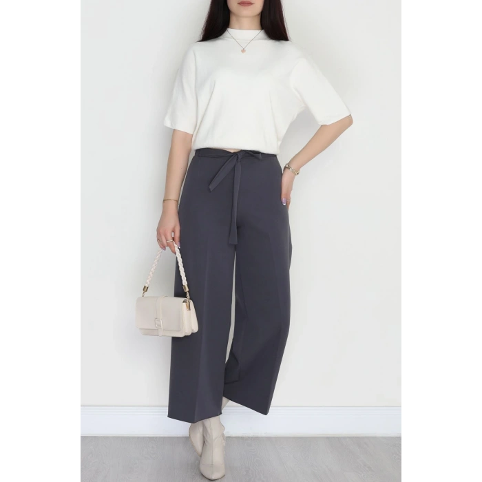 Dabıl Bol Kalıp Pantolon Antrasit - 20169.1884.