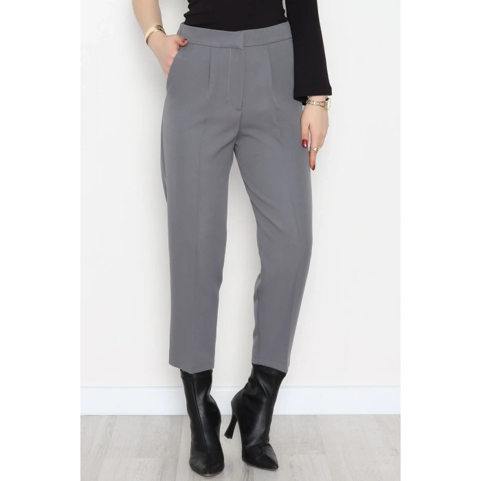 Dabıl Kumaş Pantolon Gri - 52001.2116.