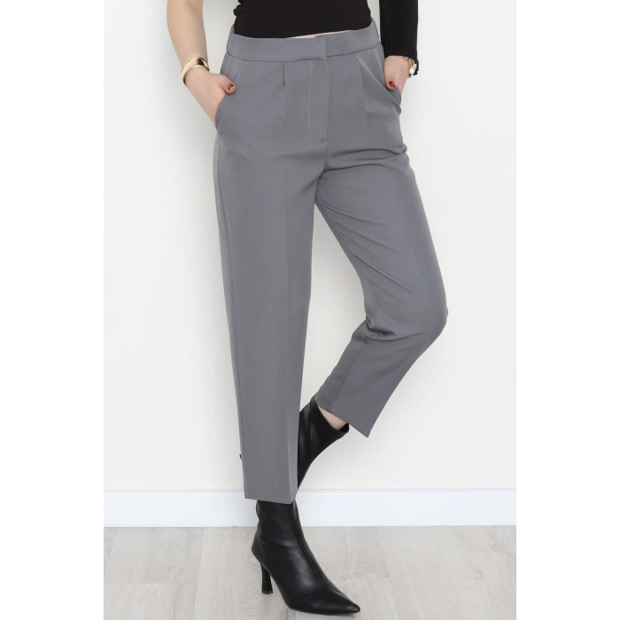 Dabıl Kumaş Pantolon Gri - 52001.2116.