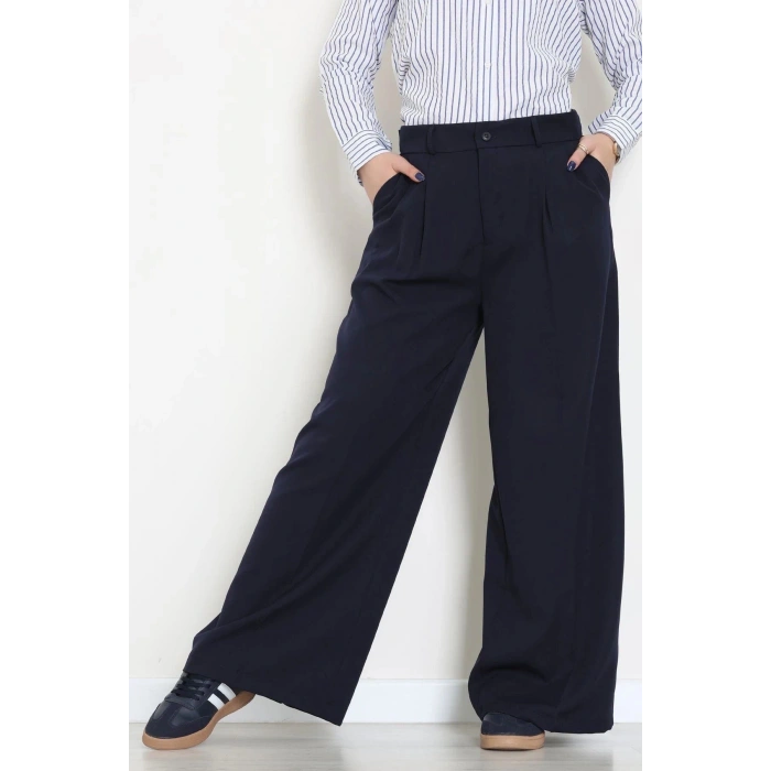 Dabıl Kumaş Pantolon Lacivert - 51616.683.