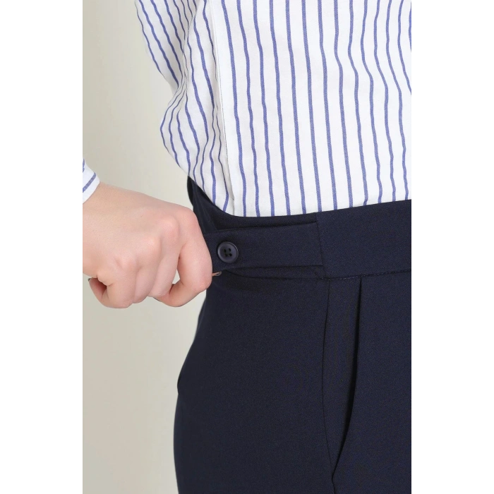 Dabıl Kumaş Pantolon Lacivert - 51616.683.