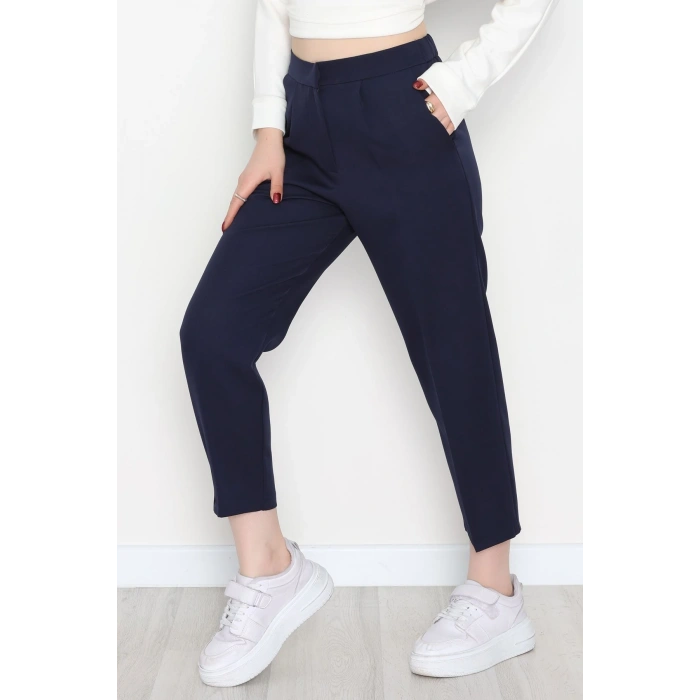 Dabıl Kumaş Pantolon Lacivert - 52001.2116.