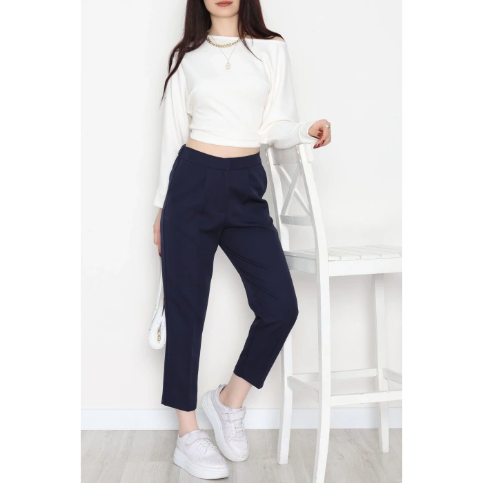 Dabıl Kumaş Pantolon Lacivert - 52001.2116.