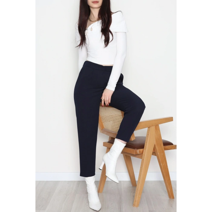 Dabıl Kumaş Pantolon Lacivert1 - 52001.2116.