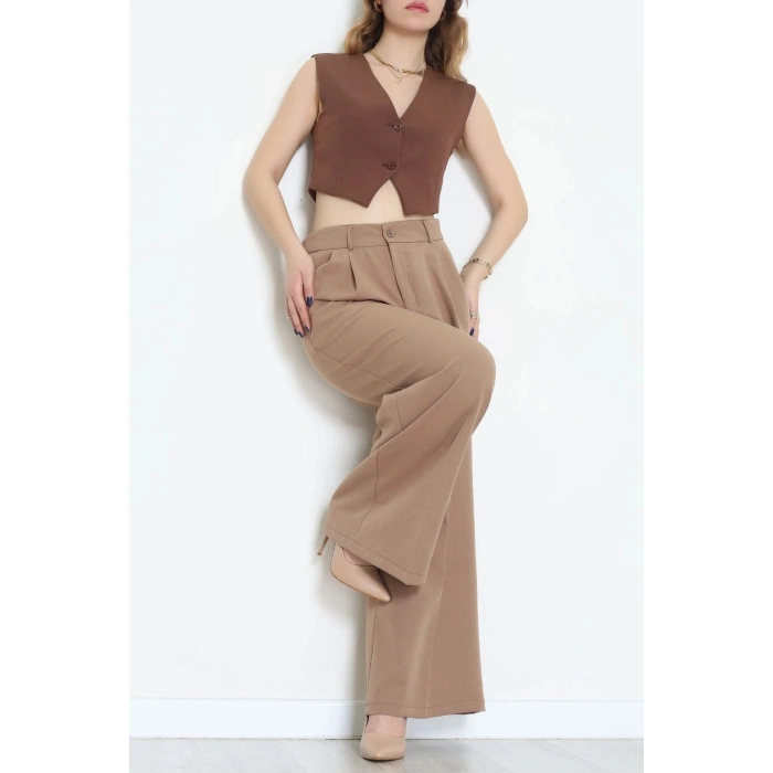 Dabıl Kumaş Pantolon Latte - 51616.683.