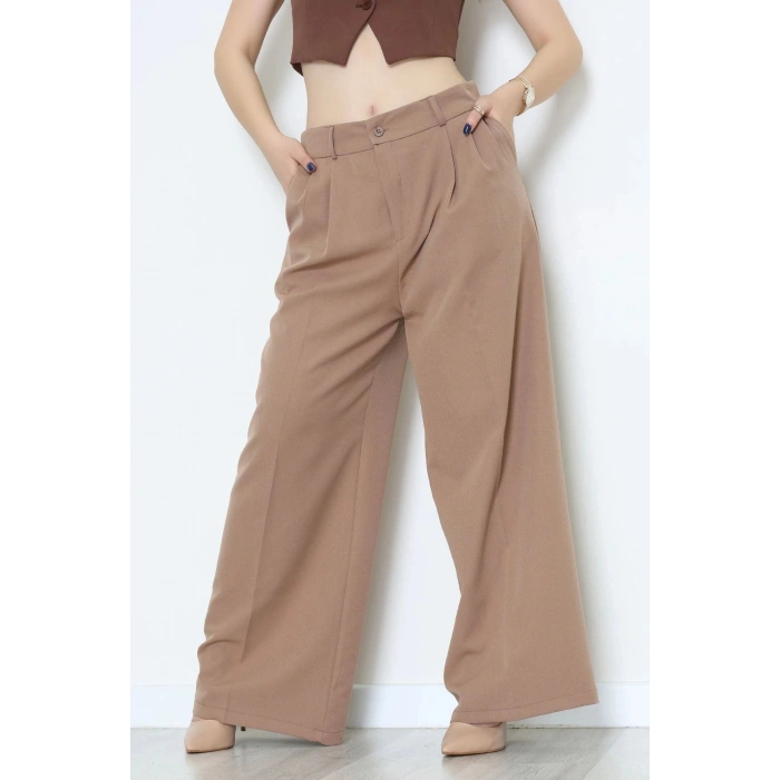 Dabıl Kumaş Pantolon Latte - 51616.683.