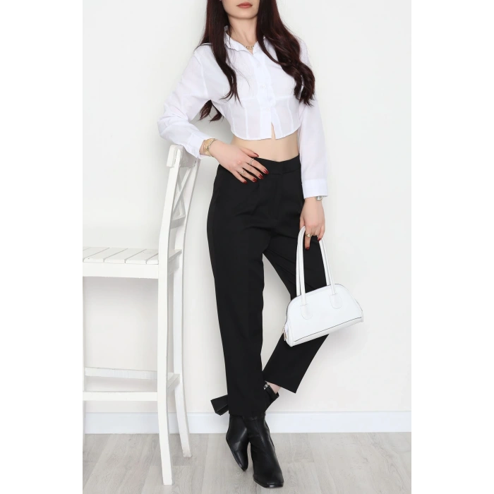 Dabıl Kumaş Pantolon Siyah - 52001.2116.