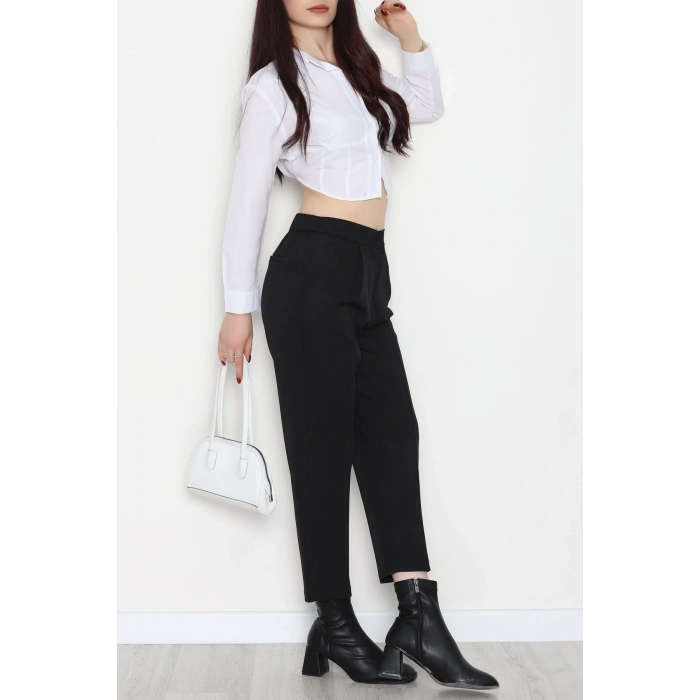 Dabıl Kumaş Pantolon Siyah - 52001.2116.