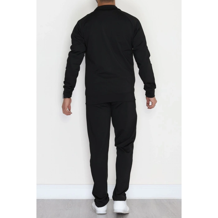 Dalgıç Kumaş Erkek Eşofman Takımı Siyah - 42537.1937.