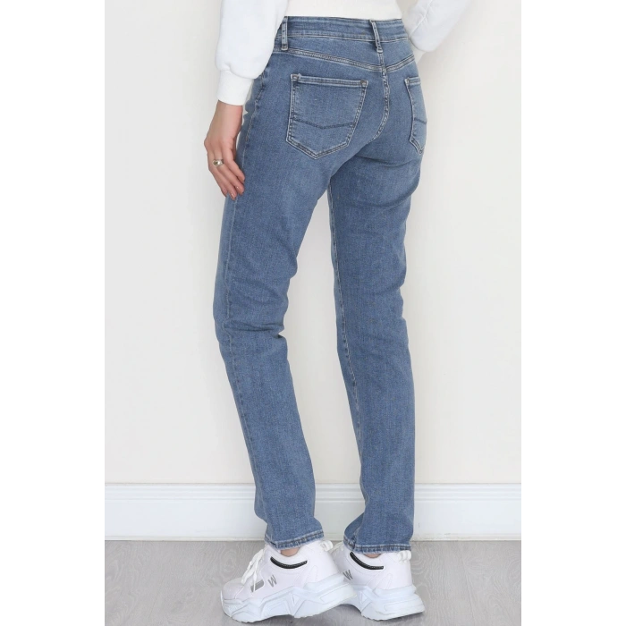 Dar Paça Kot Pantolon Açıkmavi3 - 19724.1904.