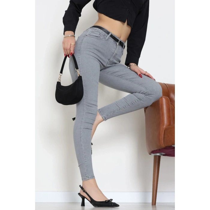 Dar Paça Kot Pantolon Gray1 - 42900.2128.