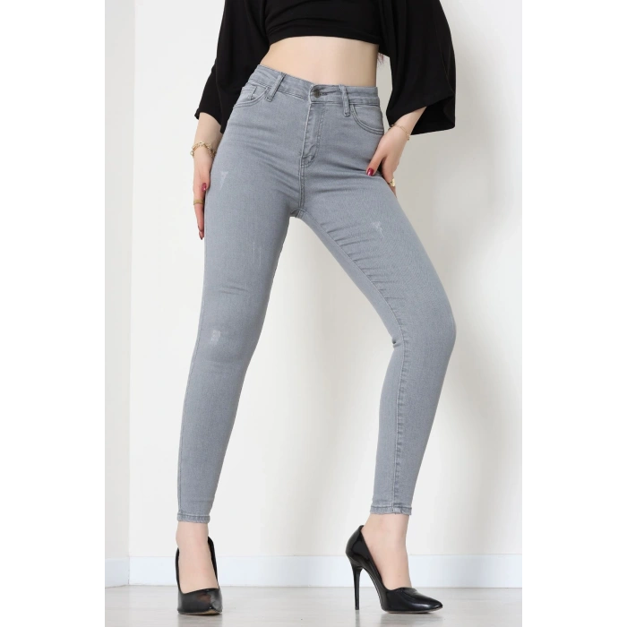 Dar Paça Kot Pantolon Gray2 - 42902.2128.