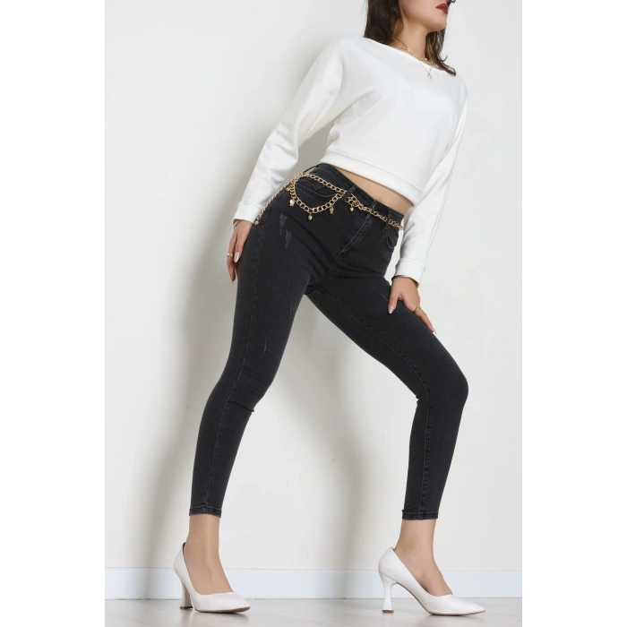 Dar Paça Kot Pantolon Koyufüme - 42701.2121.