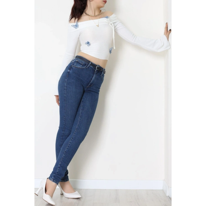 Dar Paça Kot Pantolon Koyumavi - 31896.1904.