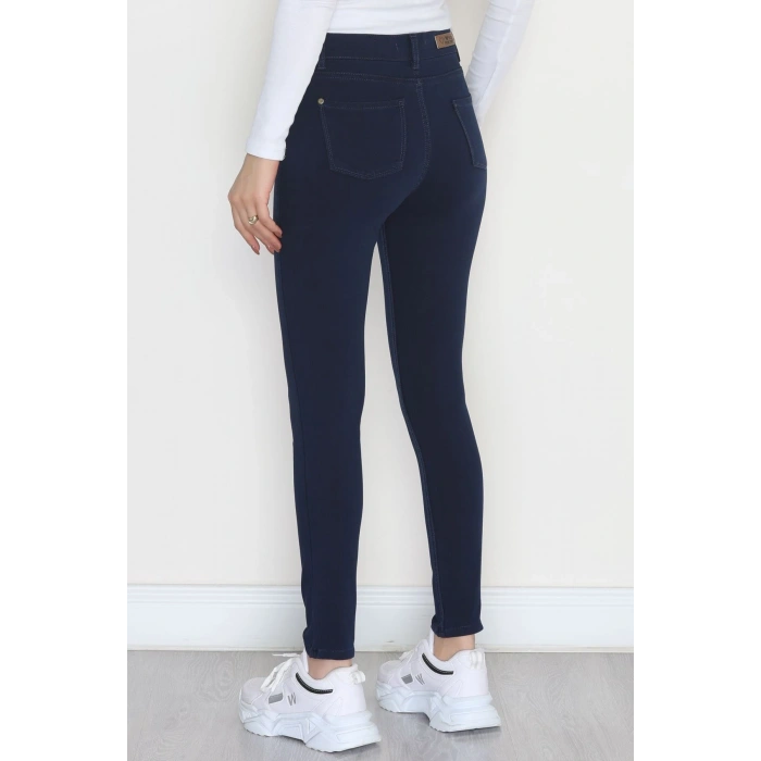 Dar Paça Kot Pantolon Lacivert - 31593.2112.