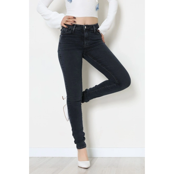 Dar Paça Kot Pantolon Lacivert - 31896.1904.