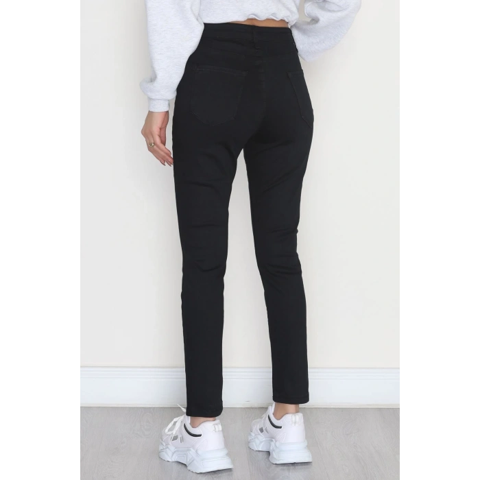 Dar Paça Kot Pantolon Siyah1 - 31593.2112.