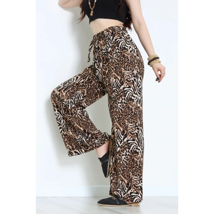 Desenli Dokuma Pantolon Leopar2 - 12333.1095.