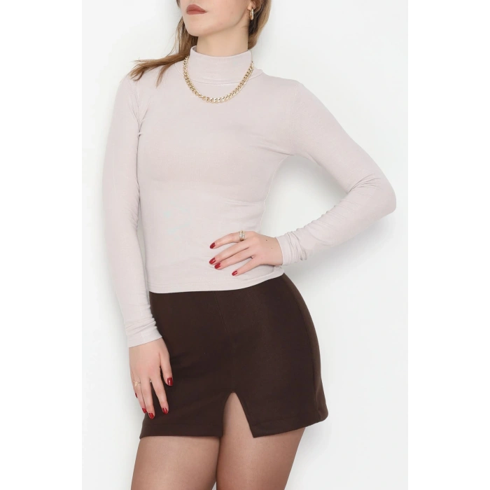 Dik Yaka Bluz Taş - 1075.2119.