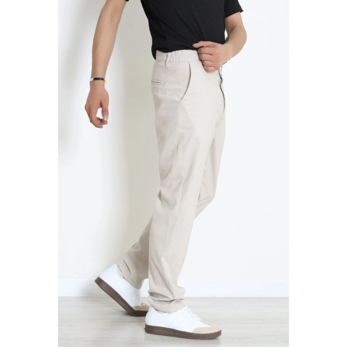 Regular Fit Erkek Kumaş Pantolon Açıkbej - 70936.2061.