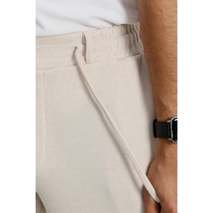 Duble Paça Pike Erkek Eşofman Altı Bej - 42217.1937.