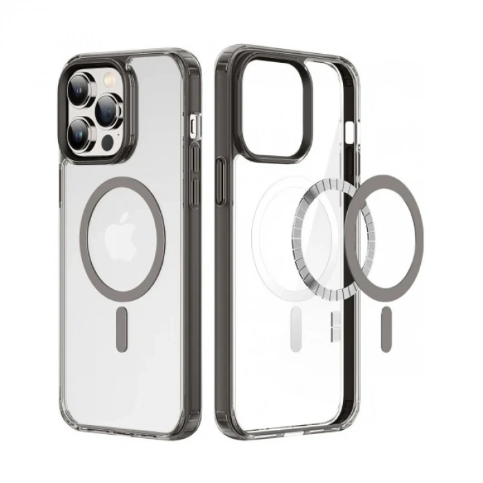 Dux Ducis Clin Mag Series iPhone 14 Pro 6.1 Magsafe Uyumlu Manyetik Silikon Kılıf-(1903)