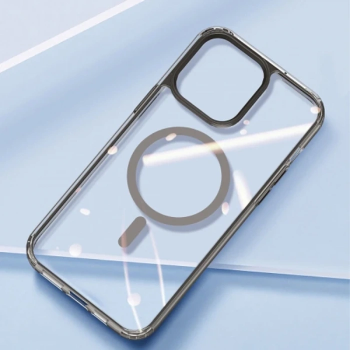 Dux Ducis Clin Mag Series iPhone 14 Pro 6.1 Magsafe Uyumlu Manyetik Silikon Kılıf-(1903)
