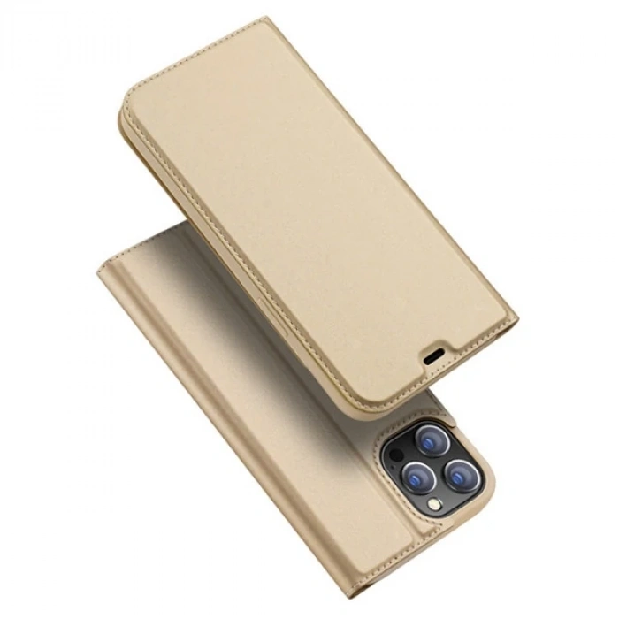 DUX DUCİS İPhone 12 Pro Max Kılıf Kapaklı Flip Cover Kılıf Skin Pro Series Kılıf-(1903)